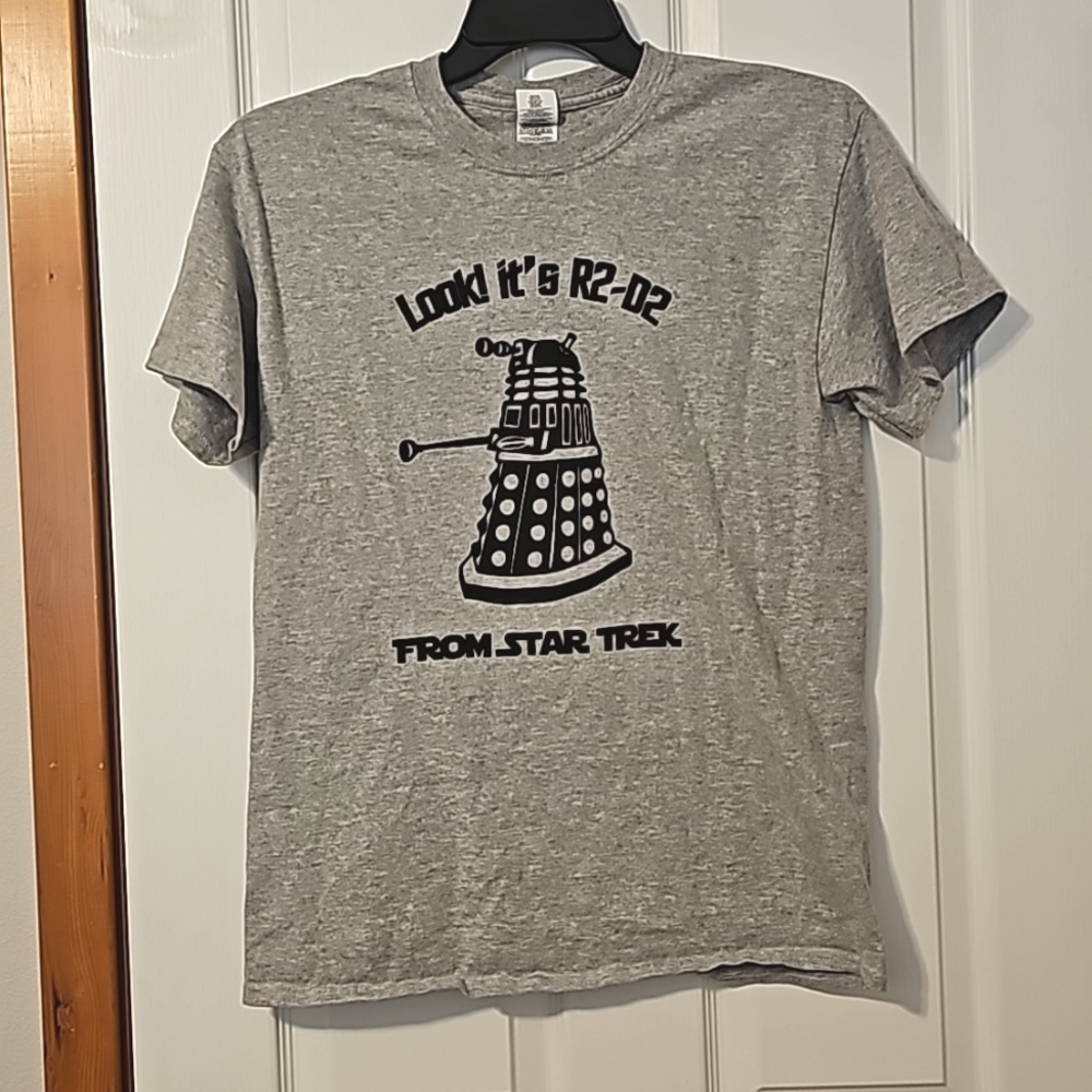 "R2D2 From Star Trek" dalek tshirt
